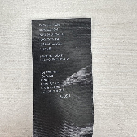 BDG Urban Outfitters Cargo Skate Jeans Women Sz 27 Blue Elastic Waist Wide Leg - Picture 11 of 16